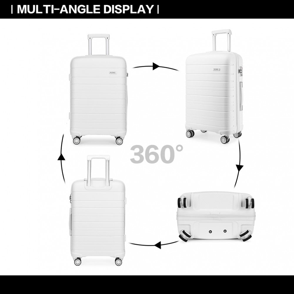 Kono K2091L Hard Shell Suitcase With TSA Lock