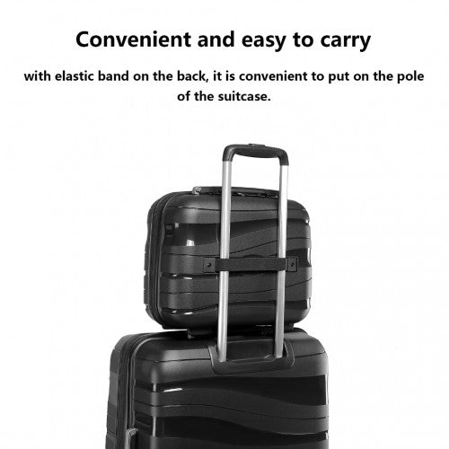 Kono K2094L Hard Shell Cabin Suitcase - 14 Inch
