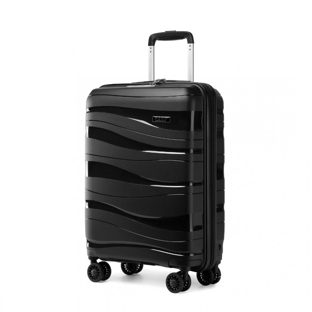 Kono K2094L Bright Hard Shell Suitcase With TSA Lock