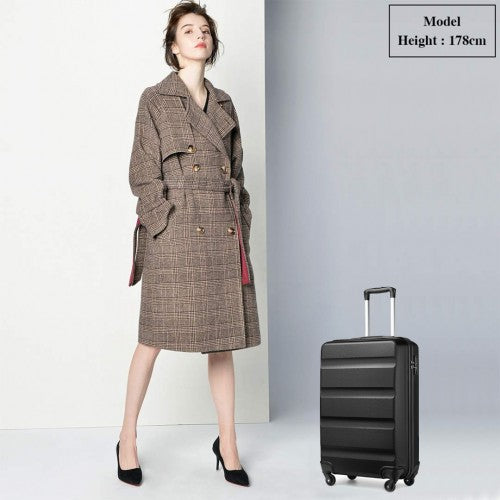 Kono K2191L Hard Shell Cabin Suitcase - 19 Inch