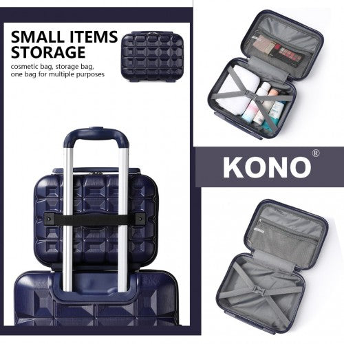 Kono K2292L Hard Shell 4 Piece Suitcase Set
