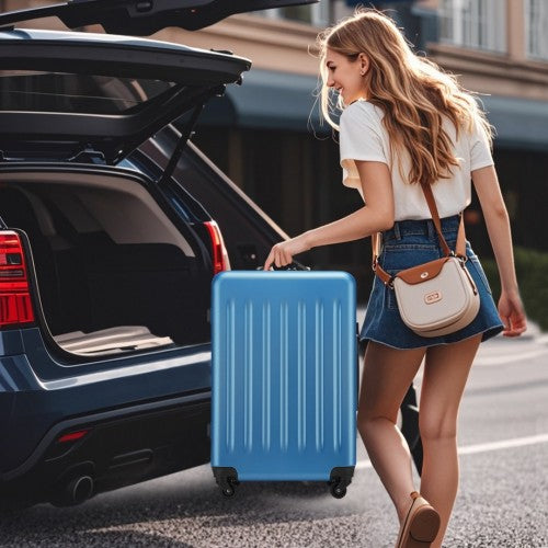 Kono KSK2477 Hard Shell Medium Suitcase - 24 Inch