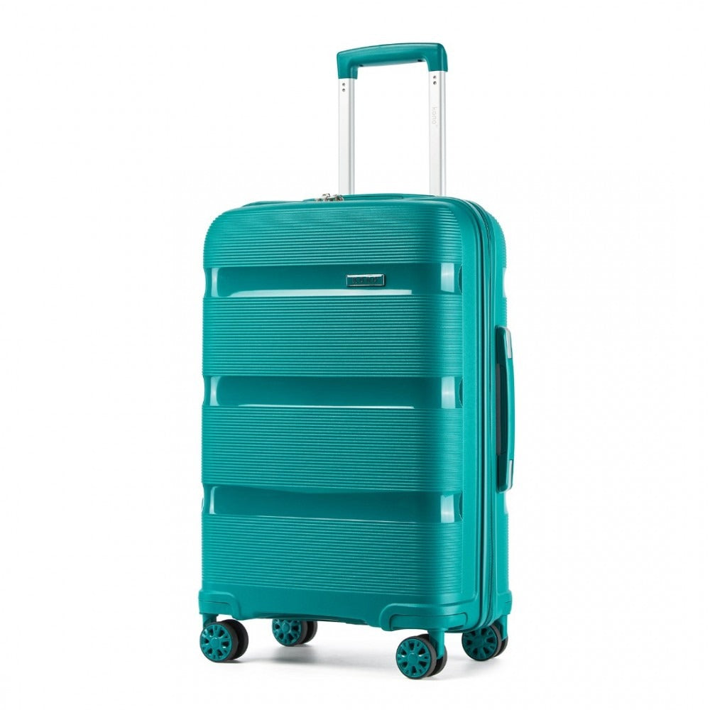 Kono Escape Lightweight 4 Wheel Hard Shell Suitcase With TSA Lock