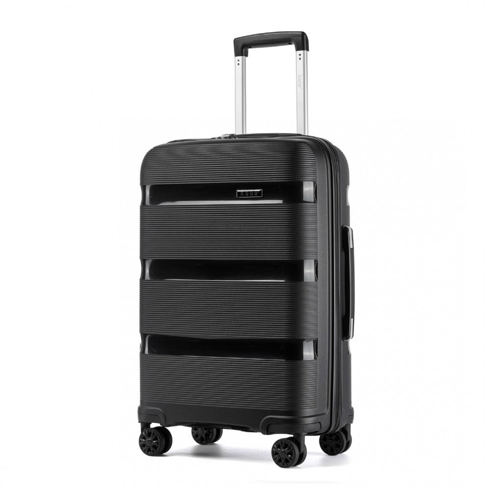 Kono Escape Lightweight 4 Wheel Hard Shell Suitcase With TSA Lock