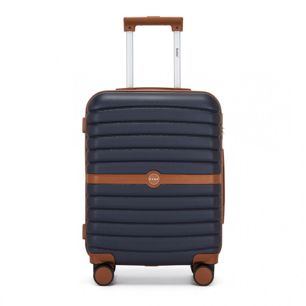 Kono Holiday Lightweight 4 Wheel Suitcase With TSA Lock