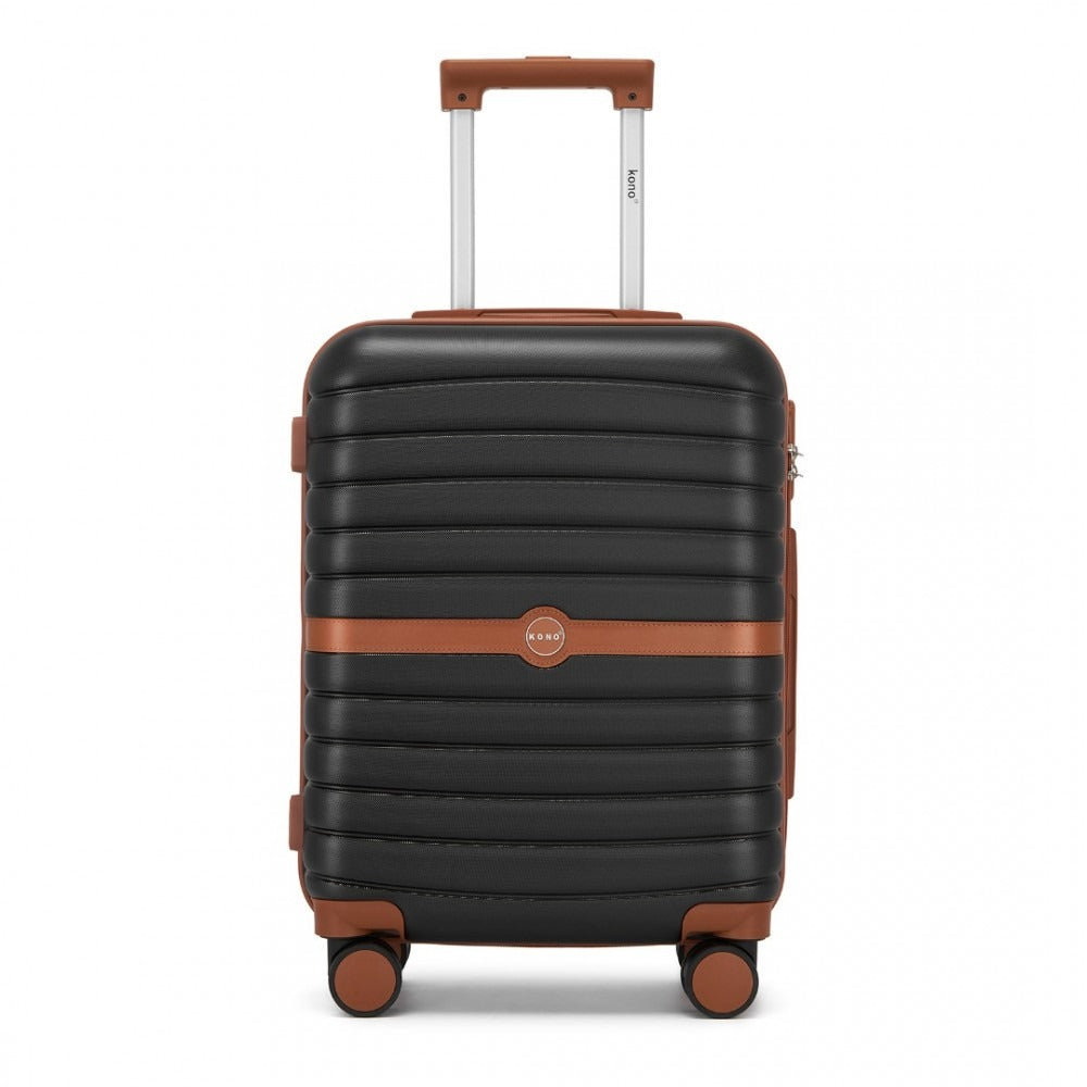 Kono Holiday Lightweight 4 Wheel Suitcase With TSA Lock