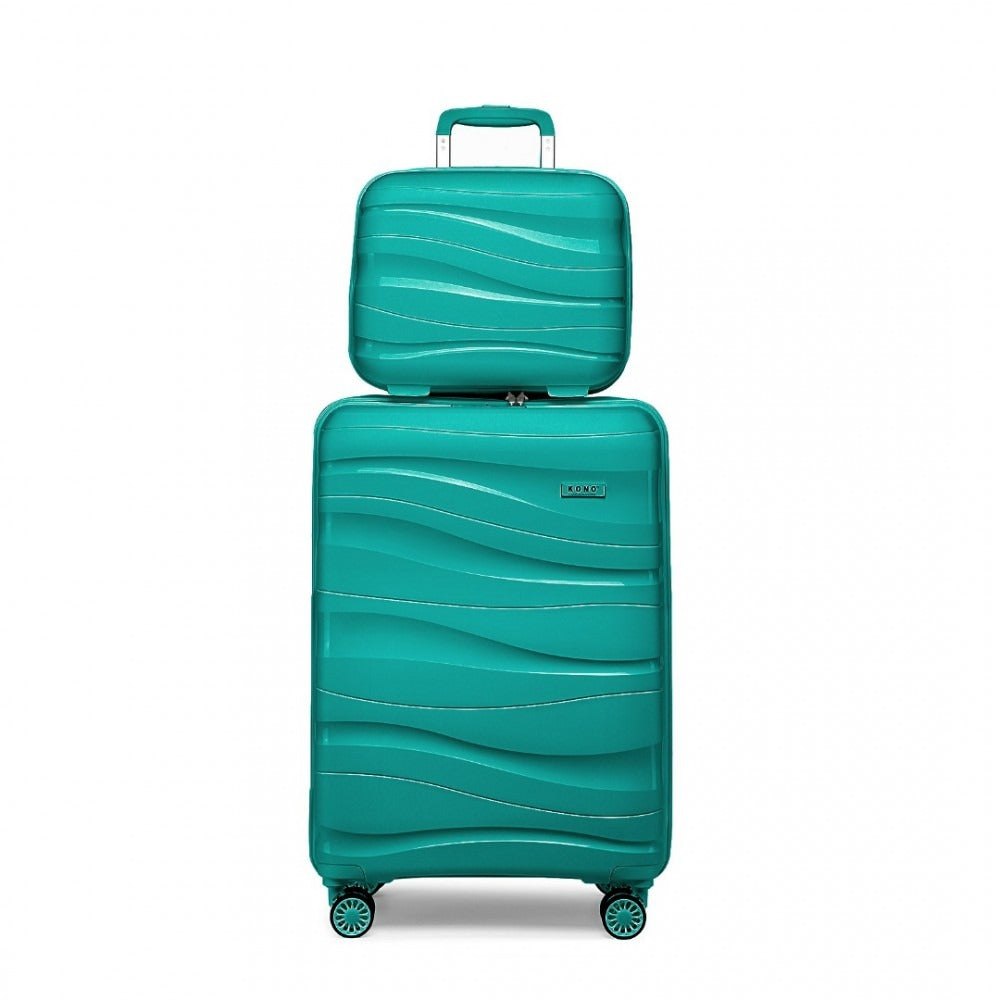 Kono Roamer Bright 4 Wheel Hard Shell Luggage With TSA Lock