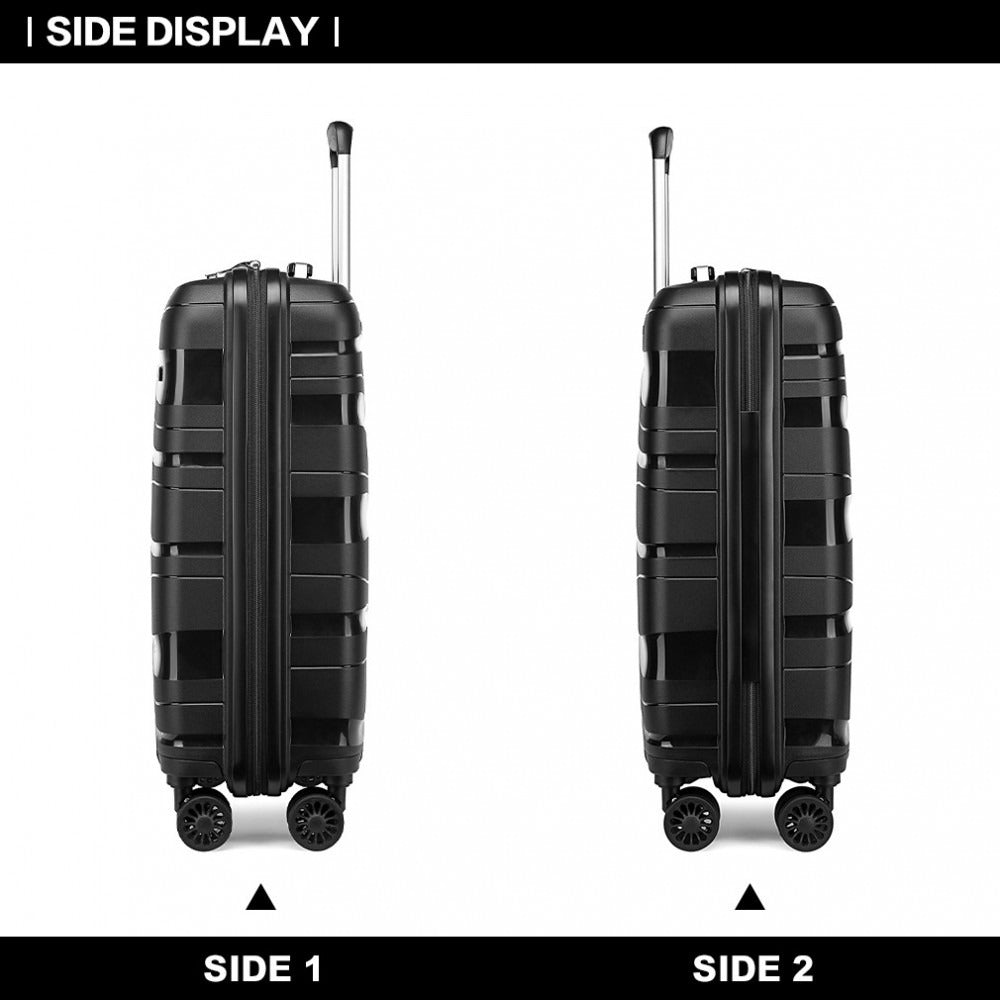 Kono Roamer Bright 4 Wheel Hard Shell Luggage With TSA Lock