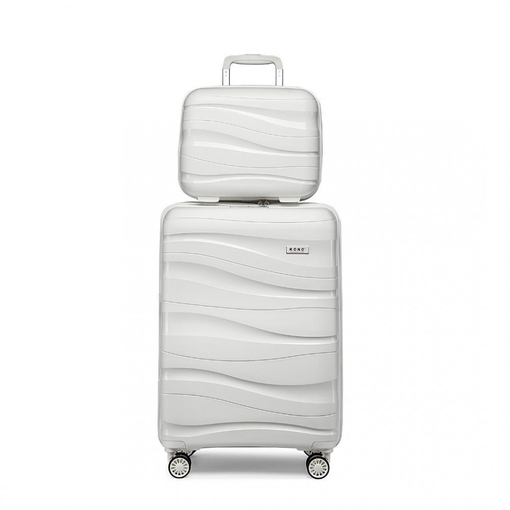 Kono Roamer Bright 4 Wheel Hard Shell Luggage With TSA Lock