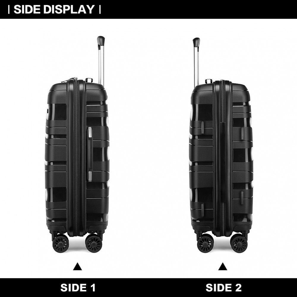 Kono Roamer Bright 4 Wheel Hard Shell Luggage With TSA Lock