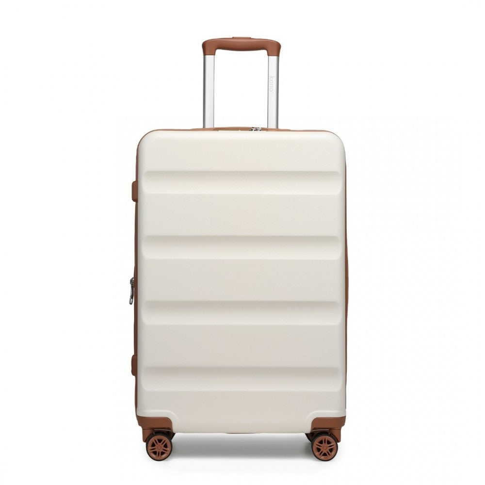 Kono Traveler 4 Wheel Lightweight Hard Shell Suitcase With TSA Lock