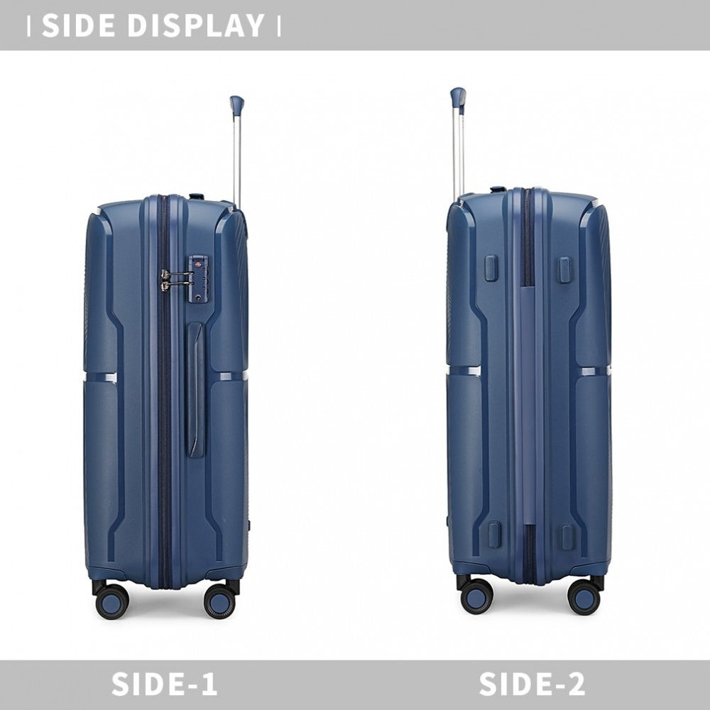 Kono Drift 4 Wheel Lightweight 4 Wheel Luggage With TSA Lock
