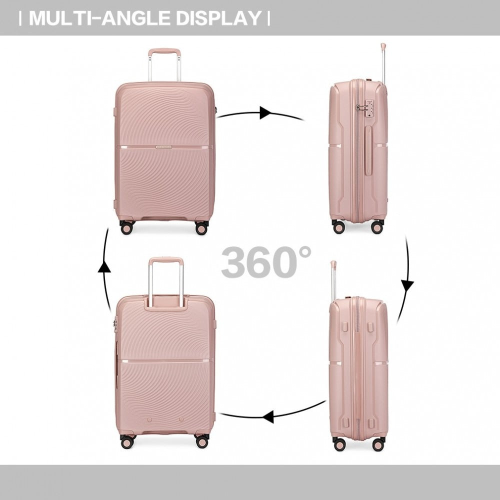 Kono Drift 4 Wheel Lightweight 4 Wheel Luggage With TSA Lock