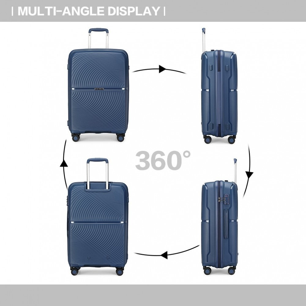 Kono Drift 4 Wheel Lightweight 4 Wheel Luggage With TSA Lock