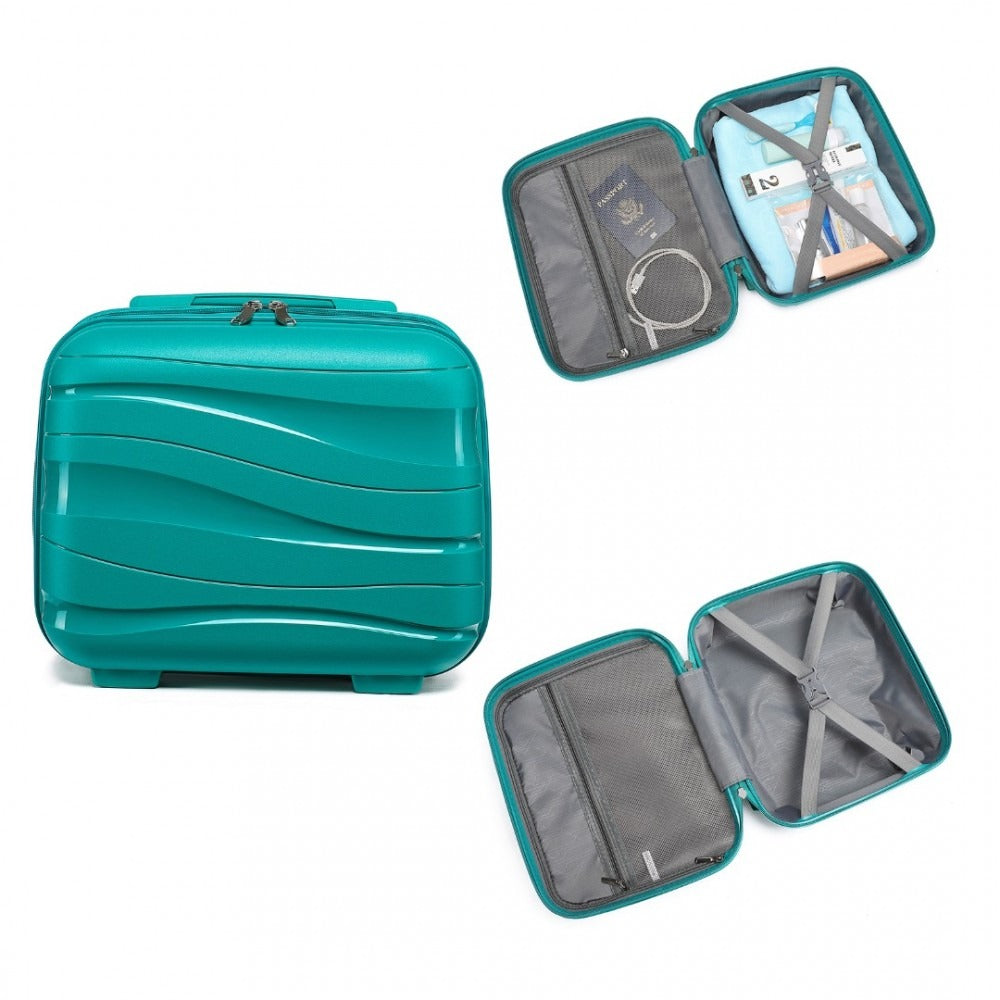 Kono Roamer Bright 4 Wheel Hard Shell Luggage With TSA Lock