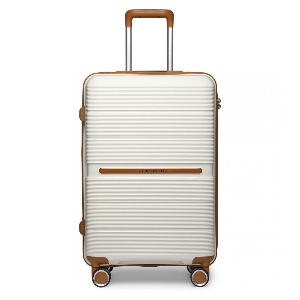 Kono Atlas Lightweight 4 Wheel Hard Shell Luggage With TSA Lock