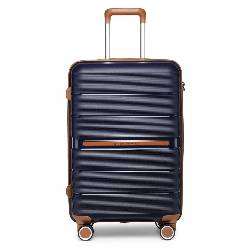 Kono Atlas Lightweight 4 Wheel Hard Shell Luggage With TSA Lock