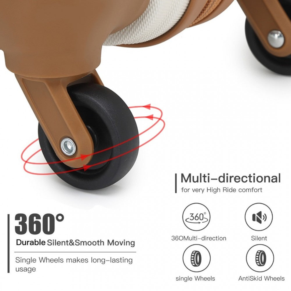 Kono Nomad Lightweight Hard Shell Suitcase With TSA Lock