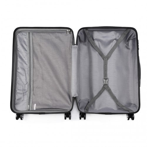 Kono K1777L Hard Shell Cabin Suitcase - 19 Inch
