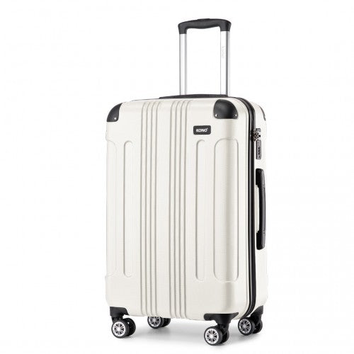 Kono K1777 Hard Shell Medium Suitcase - 24 Inch