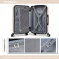 Kono K1773 Hard Shell Medium Suitcase - 24 Inch