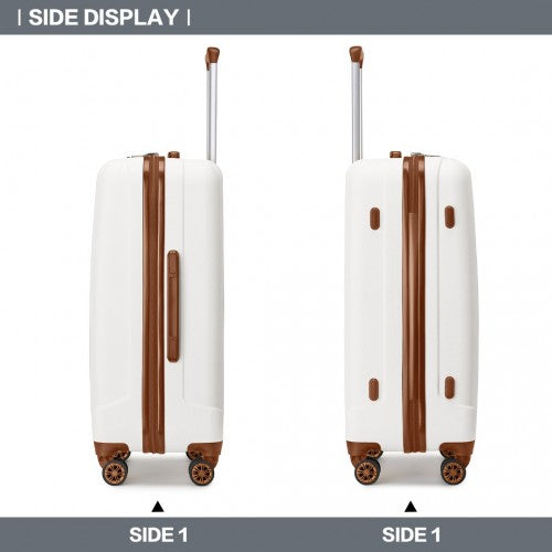 Kono K1773 Hard Shell Large Suitcase - 28 Inch