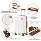 Kono K1773 Hard Shell Medium Suitcase - 24 Inch