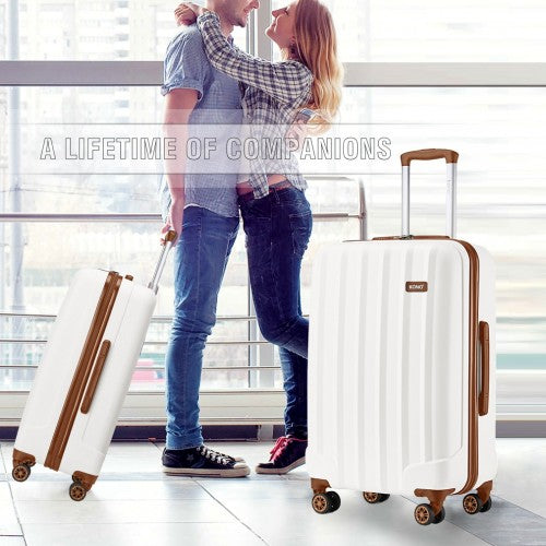 Kono K1773 Hard Shell Large Suitcase - 28 Inch