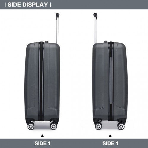 Kono K1773 Hard Shell Cabin Suitcase - 19 Inch