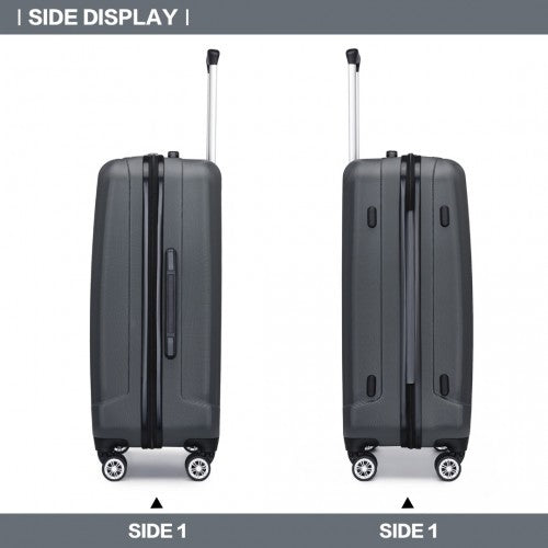 Kono K1773 Hard Shell 3 Piece Suitcase Set