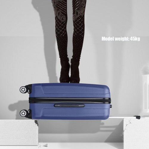 Kono K1773 Hard Shell Large Suitcase - 28 Inch