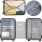 Kono K1773 Hard Shell Large Suitcase - 28 Inch