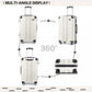 Kono K1777 Hard Shell Large Suitcase - 28 Inch