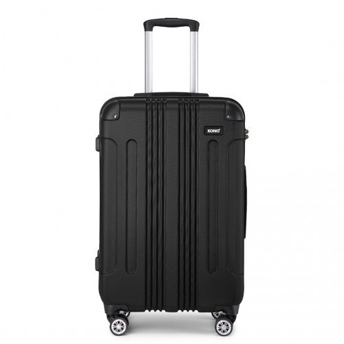 Kono K1777 Hard Shell Medium Suitcase - 24 Inch