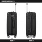 Kono K1777 Hard Shell Medium Suitcase - 24 Inch
