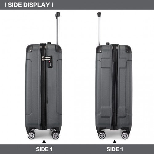 Kono K1777 Hard Shell Cabin Suitcase - 19 Inch