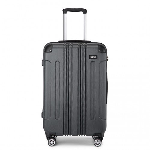 Kono K1777 Hard Shell Medium Suitcase - 24 Inch