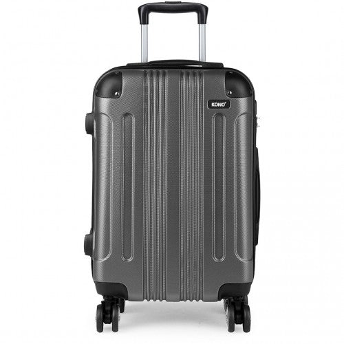 Kono K1777L Hard Shell Medium Suitcase - 24 Inch