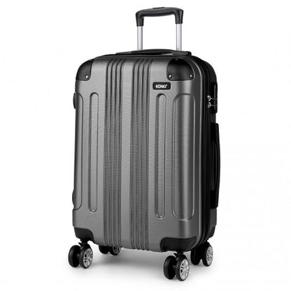 Kono K1777L Hard Shell Medium Suitcase - 24 Inch