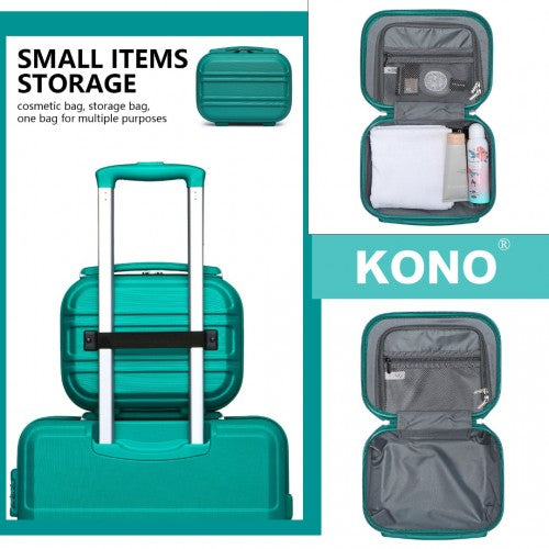 Kono K1871 Hard Shell Cabin Suitcase - 12 Inch