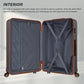 Kono K1871 Hard Shell Large Suitcase - 32 Inch