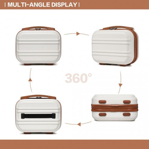 Kono K1871 Hard Shell Cabin Suitcase - 12 Inch