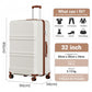 Kono K1871 Hard Shell Large Suitcase - 32 Inch