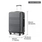 Kono K1871 Hard Shell Medium Suitcase - 24 Inch