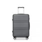 Kono K1871 Hard Shell Medium Suitcase - 24 Inch