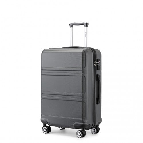 Kono K1871 Hard Shell Medium Suitcase - 24 Inch