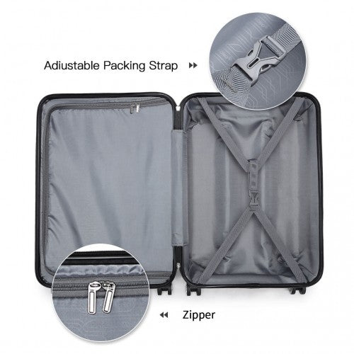 Kono K1871 Hard Shell Suitcase - 28 Inch