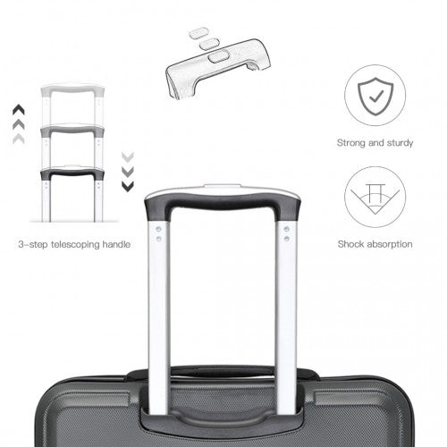 Kono K1871 Hard Shell Suitcase - 28 Inch