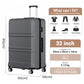 Kono K1871 Hard Shell Large Suitcase - 32 Inch