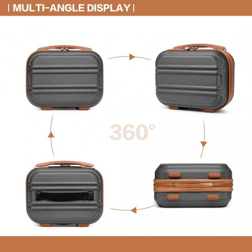 Kono K1871 Hard Shell Cabin Suitcase - 12 Inch